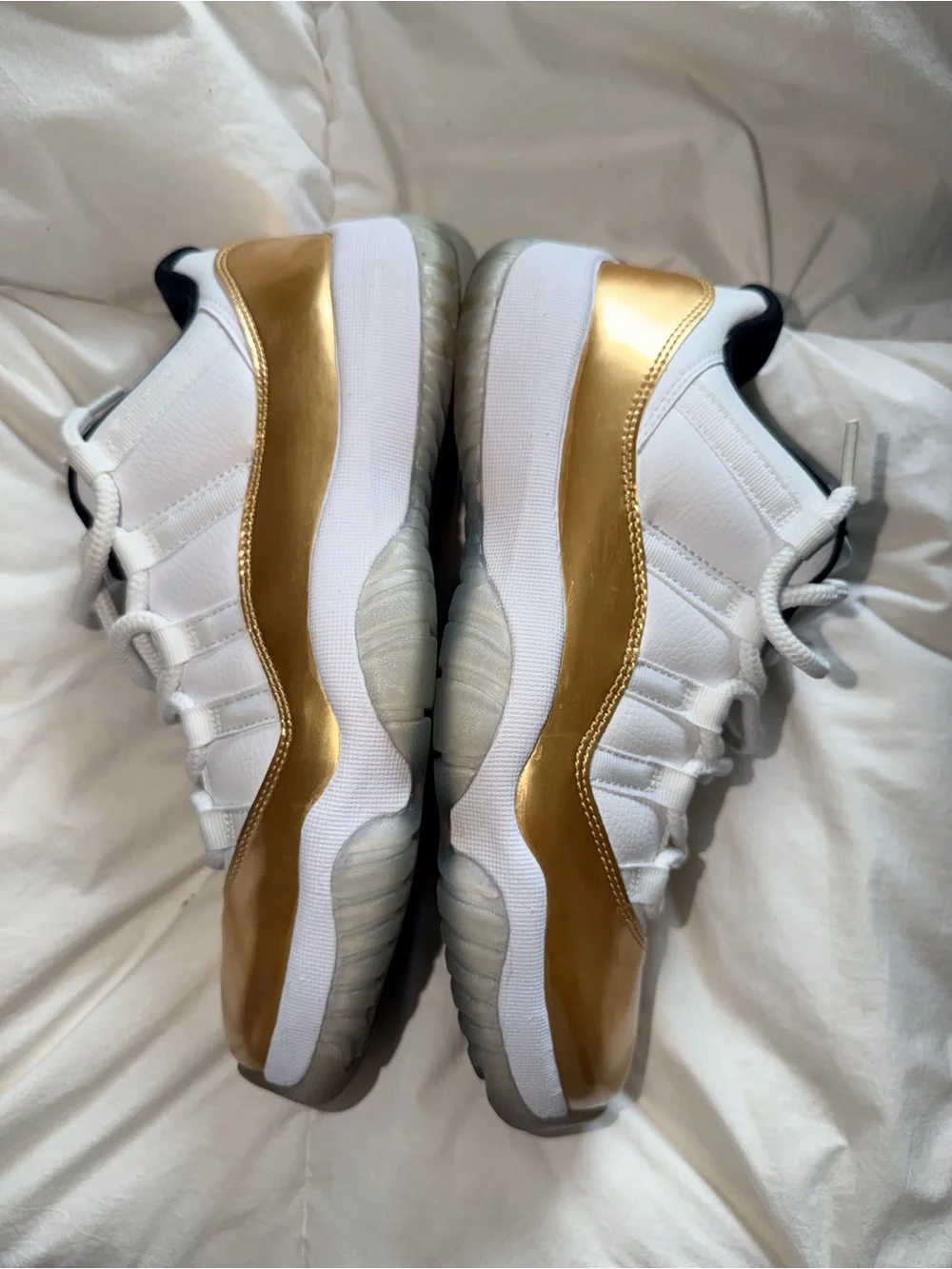 Air Jordan 11 Retro Low Closing Ceremony Metallic Gold Men’s 8.5 OG Box